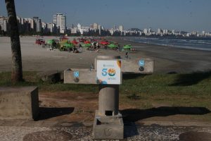 Novo Quebra-Mar ganha primeiro bebedouro triplo e inclusivo da Cidade