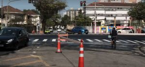 Santos inaugura nova passagem na avenida Afonso Pena