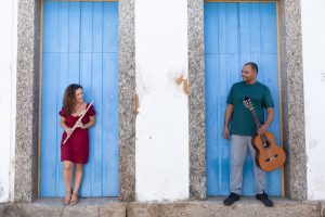 Duo de Choro Cinema Mudo faz show em Santos pela primeira vez