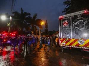 Corpo de Bombeiros de SP encerra trabalhos em Vinhedo