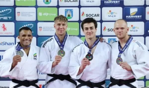 Judocas brasileiros terminam com cinco pódios em Grand Prix de Zagreb