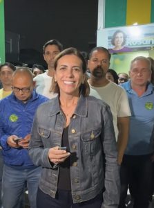 Rosana deseja sucesso a Rogério e diz que 2028 está logo ali