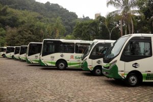 Transporte público de Santos é renovado com 32 ônibus