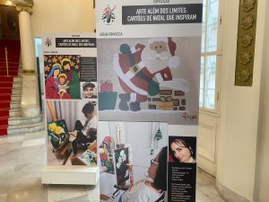 Associação Comercial inaugura exposição com cartões de Natal