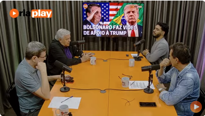 Bolsonaro faz vídeo de apoio a Trump | Jornal da Orla