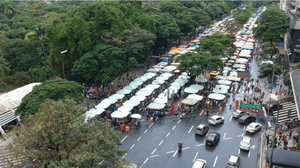 Rua Afonso Pena em Belo Horizonte