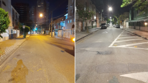 Bairros santistas Pompeia e Vila Belmiro já contam com toda a iluminação pública em LED