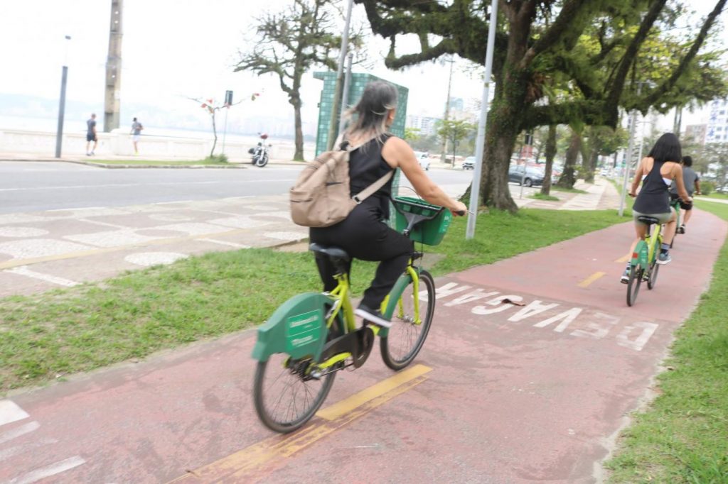 Bike Santos ficará gratuito durante dois finais de semana