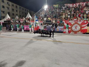 Unidos dos Morros encantou a multidão com referência à TV Cultura