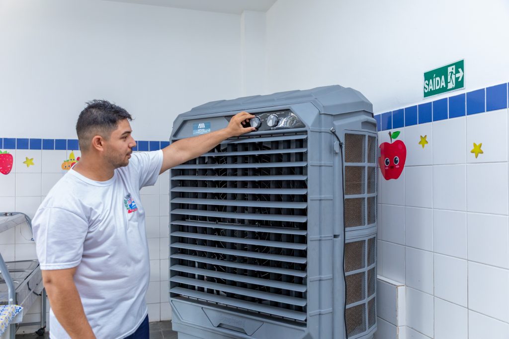 PG inicia projeto piloto de climatização em escolas