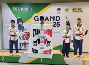 Jovem da Praia Grande conquista Grand Slam e se classifica para mundial de Taekwondo