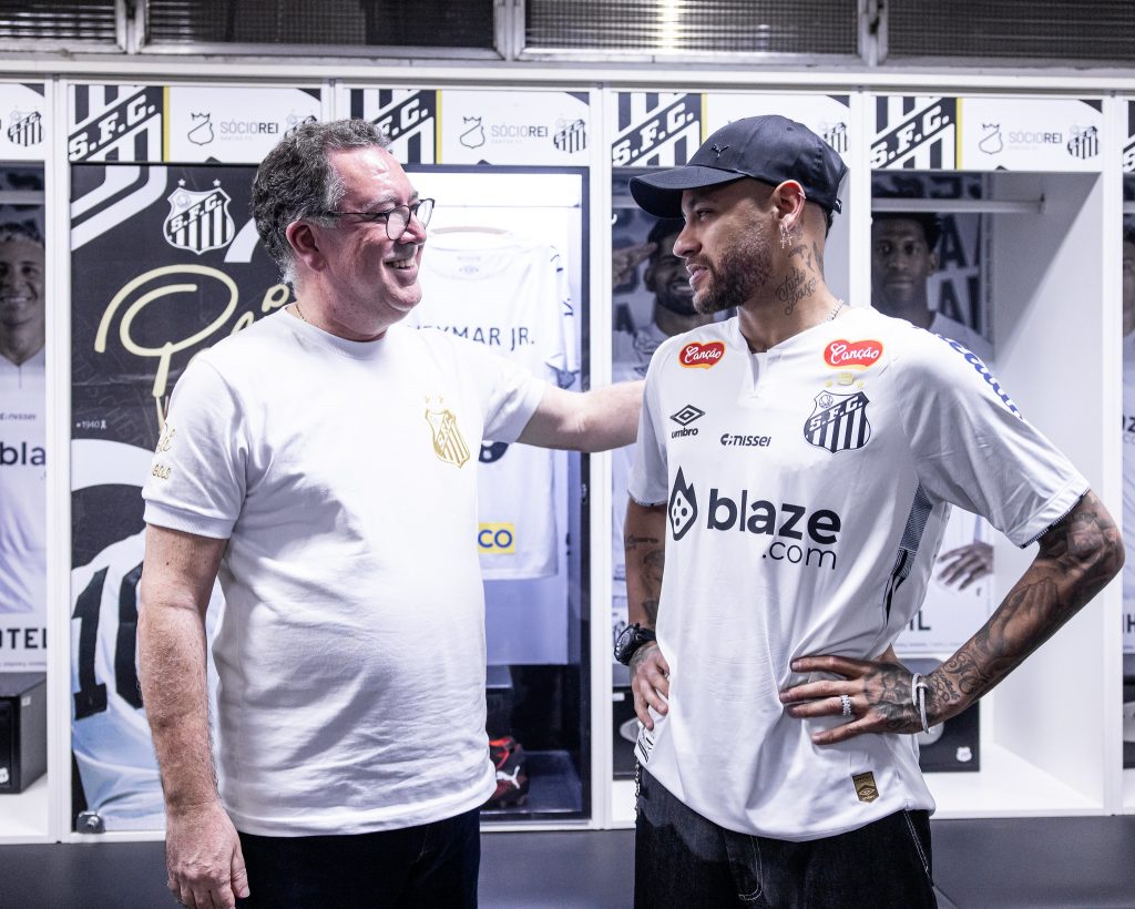 Santos fecha maior patrocínio máster de sua história e terá ajuda para renovar com Neymar