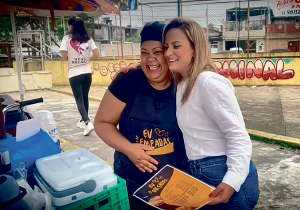 Uma cafeteria sobre duas rodas