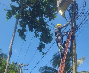 Guarujá instala iluminação 100% LED na Prainha Branca