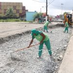 Santos começa obra de drenagem na Alemoa