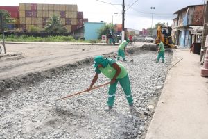 Santos começa obra de drenagem na Alemoa