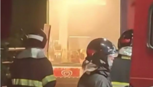 Incêndio atinge unidade da Oxxo no Gonzaga