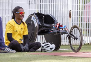 Paratleta mostra a força da mulher preta no esporte