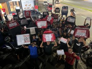 Entregadores organizam paralisação; protestos começam na 2ª
