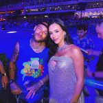 Neymar aproveita carnaval do Rio de Janeiro com Bruna Biancardi e jogadores do Santos