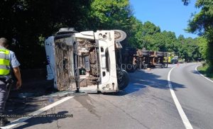 Acidente interdita pista da Anchieta; há congestionamento
