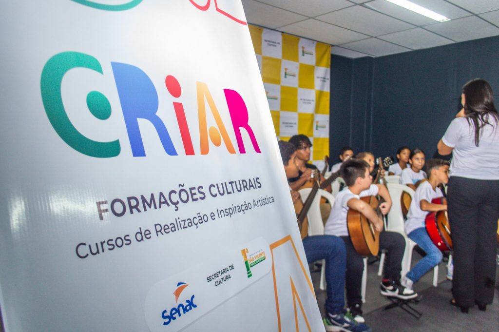 SV abre 240 vagas em oficinas culturais gratuitas do CRIAR