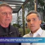 Bolsonaro diz que será candidato a presidente e Tarcísio, à reeleição