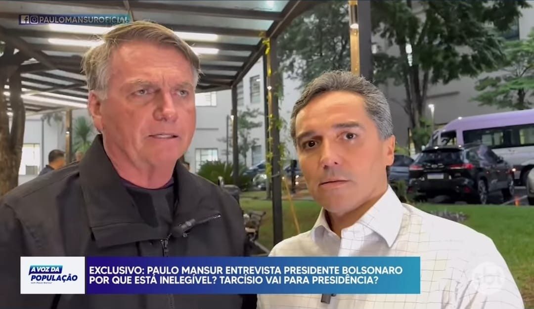 Bolsonaro diz que será candidato a presidente e Tarcísio, à reeleição | Jornal da Orla