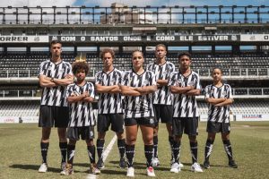 Santos lança camisa em homenagem aos ‘raios’ surgidos nas categorias de base