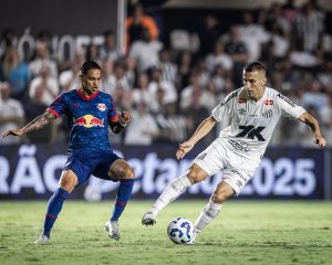 Santos ‘escalado por Neymar’ perde para Red Bull Bragantino e permanece na zona de rebaixamento