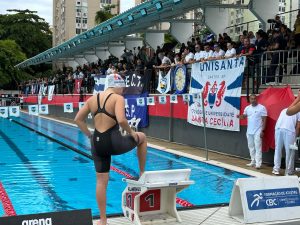 Unisanta classifica 12 nadadores para as finais no segundo dia do Troféu Maria Lenk