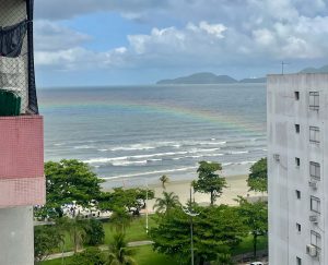 Previsão indica alta probabilidade de arco-íris neste domingo de Páscoa