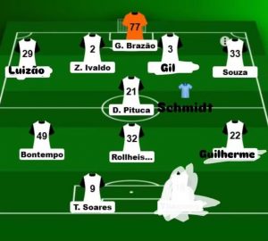 Neymar técnico? Jogador divulga e apaga sugestão de escalação do Santos nas redes sociais