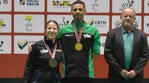 Mesatenistas santistas faturam cinco medalhas em circuito internacional paralímpico