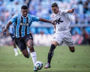 Santos cai diante do Grêmio e vê crise ampliar após terceira derrota seguida no Brasileiro