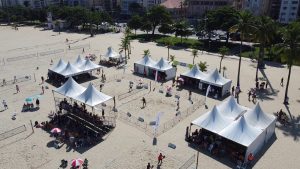 Santos Open Beach Tennis celebra 10 anos com aulas gratuitas no Gonzaga