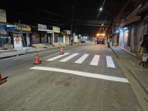 Avenida de Guarujá vai ganhar novas lombadas e faixas de pedestres