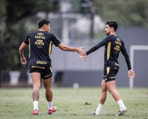 Santos vence Briosa por 2 a 1 em jogo-treino realizado no CT Rei Pelé