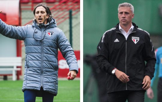 Erico Leonan e Rubens Chiri - SPFC