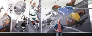 Ilustrador santista mostra o poder da criatividade na Casa das Culturas