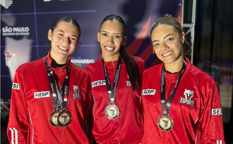 Atletas do SESI integram Seleção Brasileira no Sul-Americano de Karate