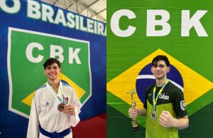 Carateca de Santos conquista duas medalhas em torneios disputados em Fortaleza