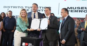 Governador visita Santos na sexta-feira 13, mas sem sustos
