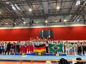 Santistas conquistam o bronze no Mundial Master de Ginástica Artística, na Alemanha