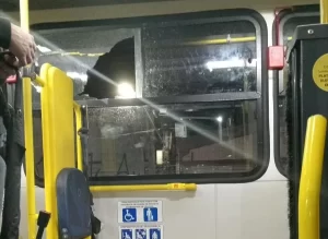 Baixada Santista registra 28 ônibus vandalizados