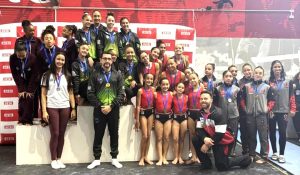 Praia Grande fica em 3º lugar no feminino na Copa Destaque de Ginástica Artística
