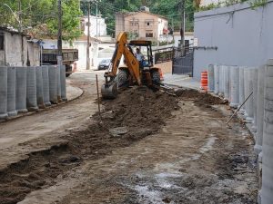 Bairro do José Menino ganha nova drenagem em três ruas