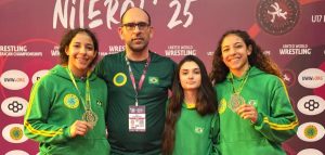 Gêmeas do wrestling santista conquistam medalhas de bronze no Pan-Americano sub-17