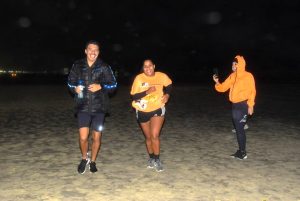Corrida incentiva prática esportiva e doação de sangue em Praia Grande