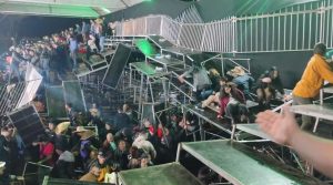 Arquibancada desaba e deixa 60 feridos em Eldorado